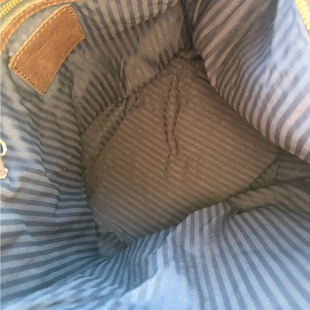 Vintage Coach Sonoma Chocolate Nubuc Bucket Duffle - Picture 11 of 15